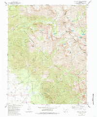 Rio Alto Peak Colorado Historical topographic map, 1:24000 scale, 7.5 X 7.5 Minute, Year 1980