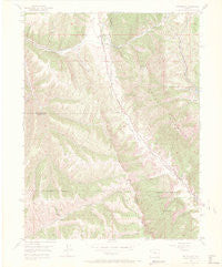 Rio Blanco Colorado Historical topographic map, 1:24000 scale, 7.5 X 7.5 Minute, Year 1952