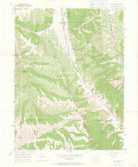 Rio Blanco Colorado Historical topographic map, 1:24000 scale, 7.5 X 7.5 Minute, Year 1952