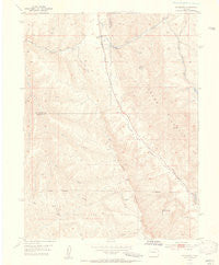 Rio Blanco Colorado Historical topographic map, 1:24000 scale, 7.5 X 7.5 Minute, Year 1952