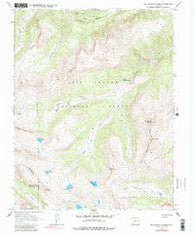 Rio Grande Pyramid Colorado Historical topographic map, 1:24000 scale, 7.5 X 7.5 Minute, Year 1964