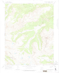 Rio Grande Pyramid Colorado Historical topographic map, 1:24000 scale, 7.5 X 7.5 Minute, Year 1964