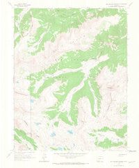 Rio Grande Pyramid Colorado Historical topographic map, 1:24000 scale, 7.5 X 7.5 Minute, Year 1964