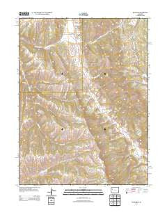 Rio Blanco Colorado Historical topographic map, 1:24000 scale, 7.5 X 7.5 Minute, Year 2013