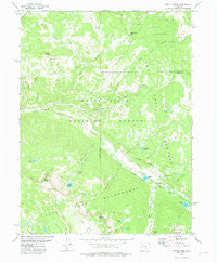 Ripple Creek Colorado Historical topographic map, 1:24000 scale, 7.5 X 7.5 Minute, Year 1977