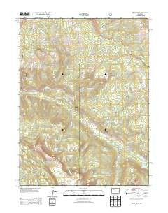 Ripple Creek Colorado Historical topographic map, 1:24000 scale, 7.5 X 7.5 Minute, Year 2013