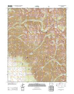 Rito Alto Peak Colorado Historical topographic map, 1:24000 scale, 7.5 X 7.5 Minute, Year 2013
