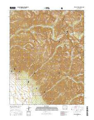 Rito Alto Peak Colorado Current topographic map, 1:24000 scale, 7.5 X 7.5 Minute, Year 2016