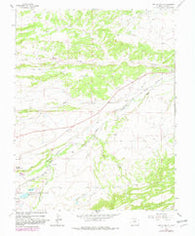Ritter Arroyo Colorado Historical topographic map, 1:24000 scale, 7.5 X 7.5 Minute, Year 1963