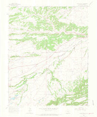 Ritter Arroyo Colorado Historical topographic map, 1:24000 scale, 7.5 X 7.5 Minute, Year 1963