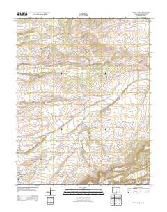 Ritter Arroyo Colorado Historical topographic map, 1:24000 scale, 7.5 X 7.5 Minute, Year 2013