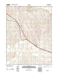 River Bend Colorado Historical topographic map, 1:24000 scale, 7.5 X 7.5 Minute, Year 2013