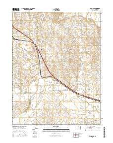 River Bend Colorado Current topographic map, 1:24000 scale, 7.5 X 7.5 Minute, Year 2016