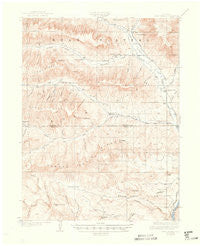 Roan Creek Colorado Historical topographic map, 1:62500 scale, 15 X 15 Minute, Year 1929