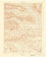 Roan Creek Colorado Historical topographic map, 1:62500 scale, 15 X 15 Minute, Year 1929
