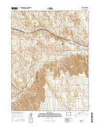 Robb Colorado Current topographic map, 1:24000 scale, 7.5 X 7.5 Minute, Year 2016