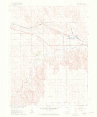 Robb Colorado Historical topographic map, 1:24000 scale, 7.5 X 7.5 Minute, Year 1961