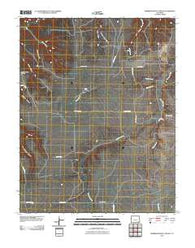 Robbers Roost Canyon Colorado Historical topographic map, 1:24000 scale, 7.5 X 7.5 Minute, Year 2010