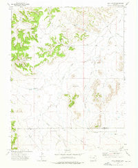 Rock Canyon Colorado Historical topographic map, 1:24000 scale, 7.5 X 7.5 Minute, Year 1972
