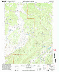 Rock Creek Park Colorado Historical topographic map, 1:24000 scale, 7.5 X 7.5 Minute, Year 2001