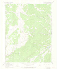 Rock Creek Park Colorado Historical topographic map, 1:24000 scale, 7.5 X 7.5 Minute, Year 1965