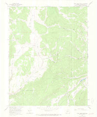 Rock Creek Park Colorado Historical topographic map, 1:24000 scale, 7.5 X 7.5 Minute, Year 1965
