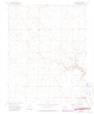 Rock Crossing Colorado Historical topographic map, 1:24000 scale, 7.5 X 7.5 Minute, Year 1972