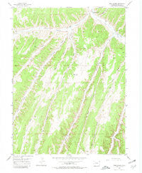Rock School Colorado Historical topographic map, 1:24000 scale, 7.5 X 7.5 Minute, Year 1952