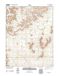 Rock Canyon Colorado Historical topographic map, 1:24000 scale, 7.5 X 7.5 Minute, Year 2013