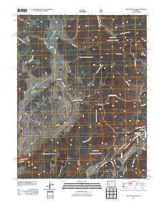 Rock Creek Park Colorado Historical topographic map, 1:24000 scale, 7.5 X 7.5 Minute, Year 2011