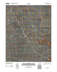 Rock Crossing Colorado Historical topographic map, 1:24000 scale, 7.5 X 7.5 Minute, Year 2010