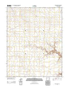 Rock Crossing Colorado Historical topographic map, 1:24000 scale, 7.5 X 7.5 Minute, Year 2013