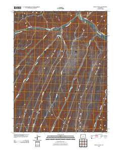 Rock School Colorado Historical topographic map, 1:24000 scale, 7.5 X 7.5 Minute, Year 2010