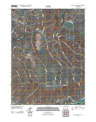 Rock Spring Gulch Colorado Historical topographic map, 1:24000 scale, 7.5 X 7.5 Minute, Year 2010