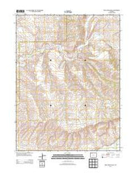 Rock Spring Gulch Colorado Historical topographic map, 1:24000 scale, 7.5 X 7.5 Minute, Year 2013