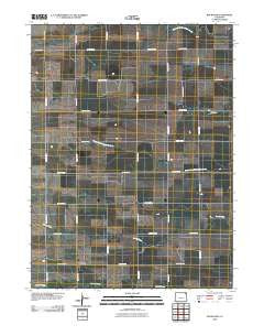 Rockland Colorado Historical topographic map, 1:24000 scale, 7.5 X 7.5 Minute, Year 2010