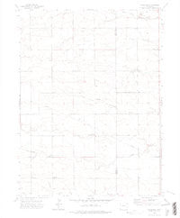 Rockland Colorado Historical topographic map, 1:24000 scale, 7.5 X 7.5 Minute, Year 1972