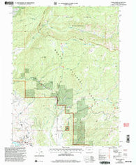 Rocky Peak Colorado Historical topographic map, 1:24000 scale, 7.5 X 7.5 Minute, Year 2000