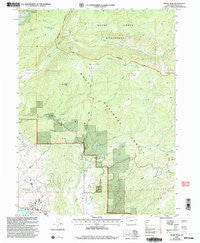 Rocky Peak Colorado Historical topographic map, 1:24000 scale, 7.5 X 7.5 Minute, Year 2000