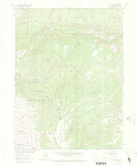 Rocky Peak Colorado Historical topographic map, 1:24000 scale, 7.5 X 7.5 Minute, Year 1962