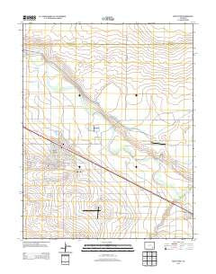 Rocky Ford Colorado Historical topographic map, 1:24000 scale, 7.5 X 7.5 Minute, Year 2013