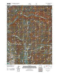Rocky Peak Colorado Historical topographic map, 1:24000 scale, 7.5 X 7.5 Minute, Year 2011