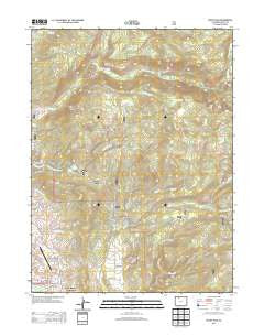 Rocky Peak Colorado Historical topographic map, 1:24000 scale, 7.5 X 7.5 Minute, Year 2013
