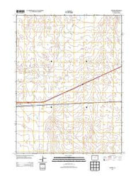 Roggen Colorado Historical topographic map, 1:24000 scale, 7.5 X 7.5 Minute, Year 2013