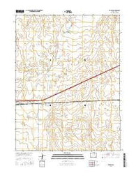 Roggen Colorado Current topographic map, 1:24000 scale, 7.5 X 7.5 Minute, Year 2016