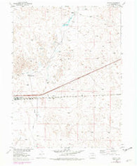 Roggen Colorado Historical topographic map, 1:24000 scale, 7.5 X 7.5 Minute, Year 1951