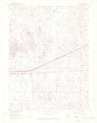 Roggen Colorado Historical topographic map, 1:24000 scale, 7.5 X 7.5 Minute, Year 1951