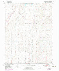 Roper School Colorado Historical topographic map, 1:24000 scale, 7.5 X 7.5 Minute, Year 1950