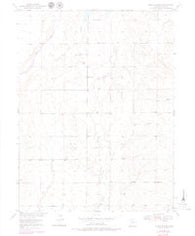 Roper School Colorado Historical topographic map, 1:24000 scale, 7.5 X 7.5 Minute, Year 1950