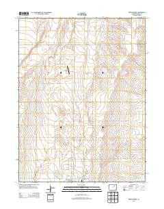 Roper School Colorado Historical topographic map, 1:24000 scale, 7.5 X 7.5 Minute, Year 2013
